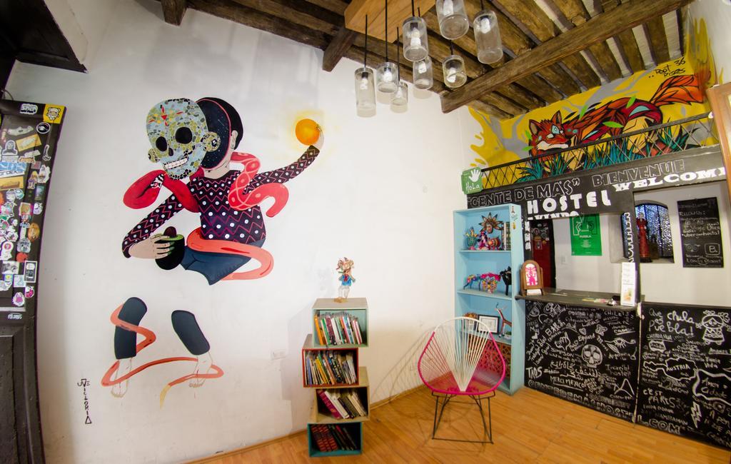 Gente de Más Hostel Puebla Exterior foto